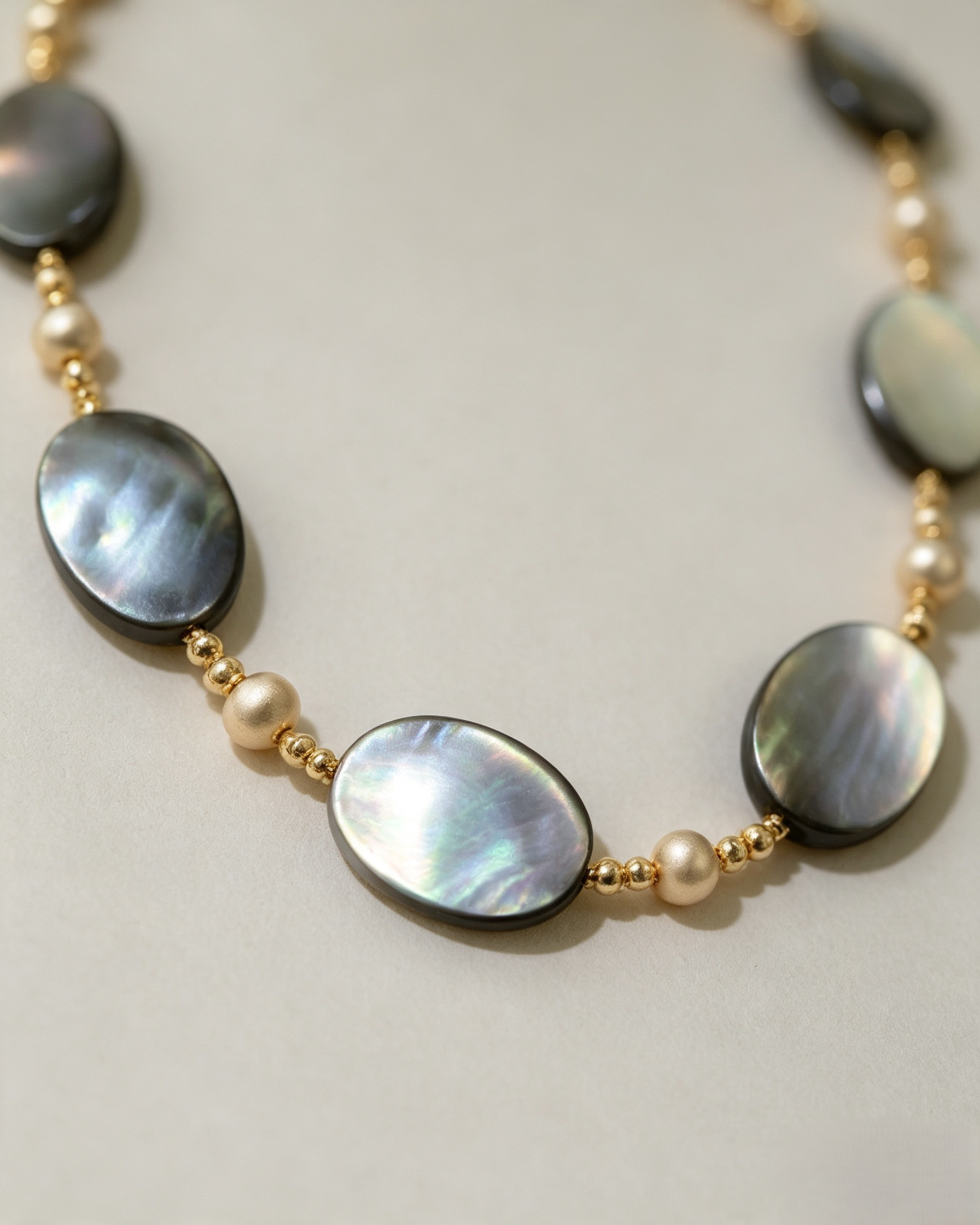 Timeless Iridescent Mother‑of‑Pearl Jewelry Set