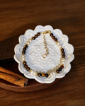 Tiger Eye & Pearl Layered Jewelry Set