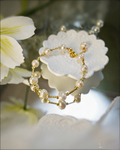 Baroque Pearl Twisted Chain Bracelet